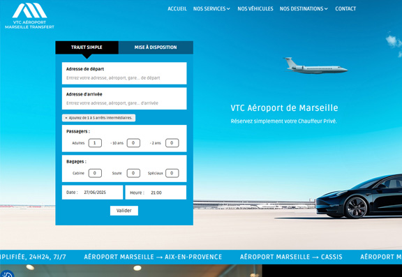 VTC Aéroport Marseille